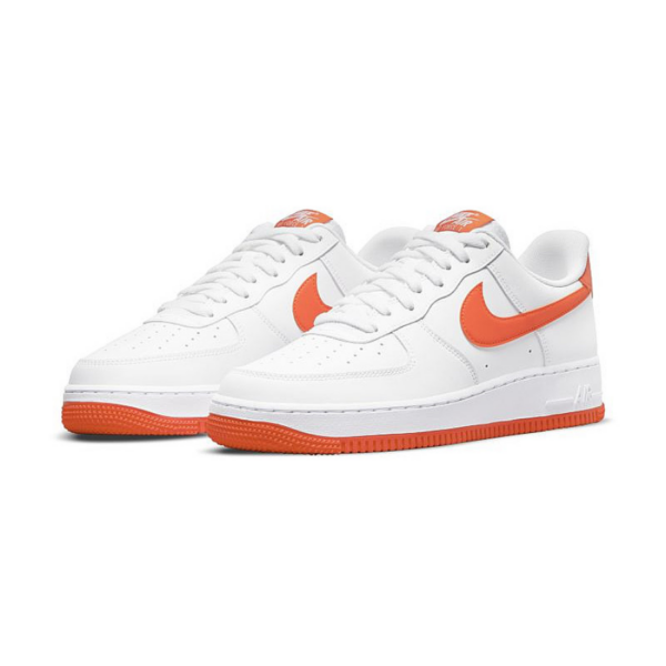 Giày Nike Air Force 1 '07 'White Team Orange' DC2911-101 - Ảnh 2