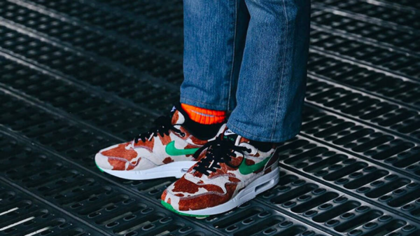 Giày Nike Atmos x Air Max 1 DLX 'Animal Pack Giraffe' AQ0928-902 - Ảnh 3