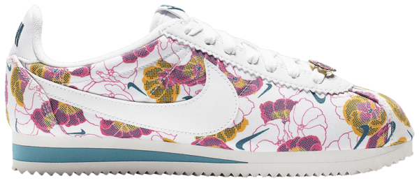 Giày Nike Cortez 'White Floral'  AV1338-100
