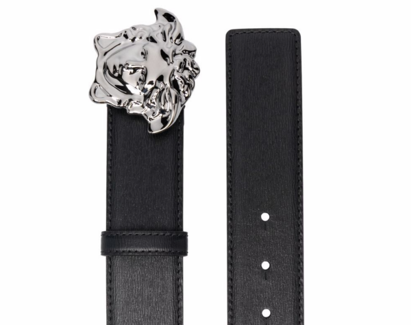 Thắt lưng Versace Men's Belt Black 1001340-1A00593-1B00E - Ảnh 2
