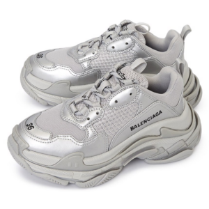 Giay Balenciaga Triple S Trainer Sneakers 'Silver' 524039-W2FS2-8100