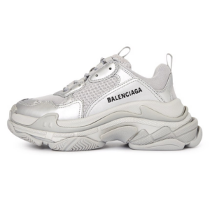 Giay Balenciaga Triple S Trainer Sneakers 'Silver' 524039-W2FS2-8100