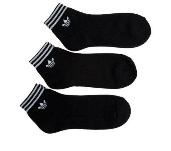 Tất Adidas Trefoil Ankle Socks Black AZ5523 - Ảnh 3