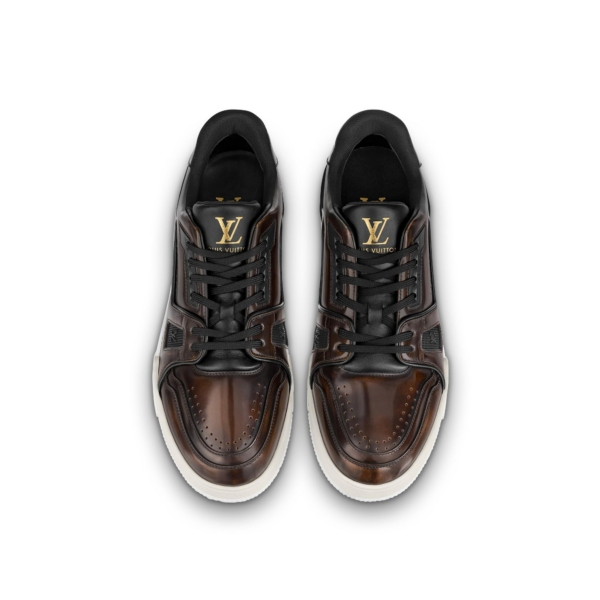 Giày Louis Vuitton Monogram Plain Leather 'Black' 1A8Z48 - Ảnh 2