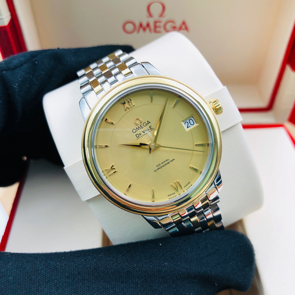 Đồng Hồ Omega De Ville Prestige 'Gold' 424-20-33-20-08-001 - Ảnh 2
