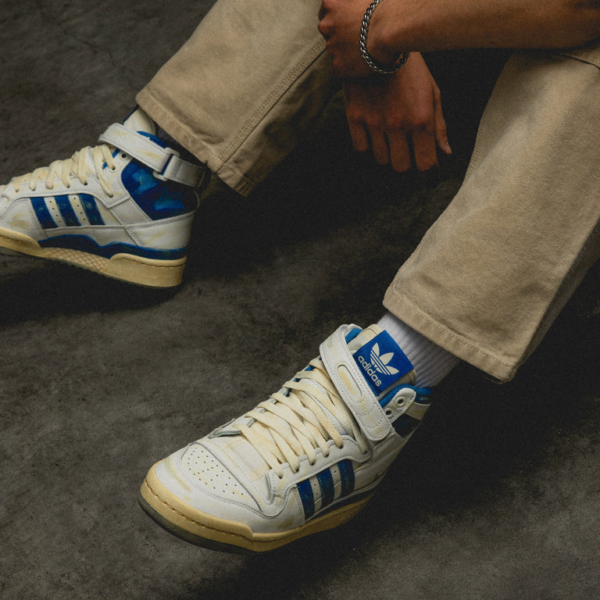 Giày Adidas Forum 84 Hi AEC 'White Blue' GZ6467 - Ảnh 3
