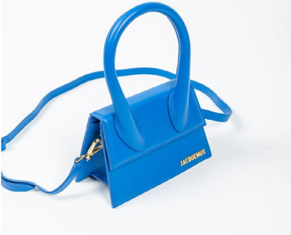 Túi Jacquemus Le Chiquito Moyen 'Blue' 22E213BA002-3061 - Ảnh 4