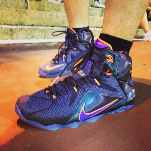 Giày Nike LeBron 12 'Instinct' 684593-583 - Ảnh 2