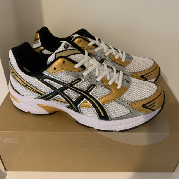 Giày Asics Gel-1130 'White Pure Gold' 1201A256-103 - Ảnh 4