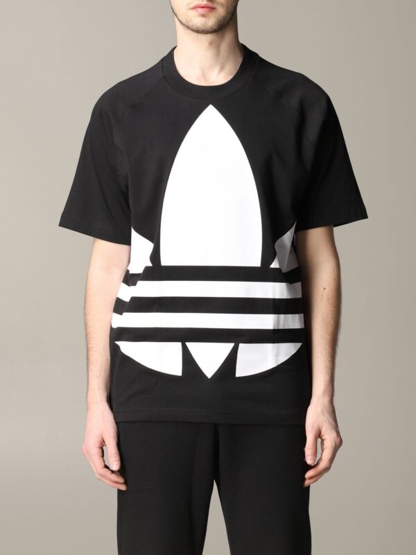 Áo Adidas Big Trefoil Boxy Tee Black FM9904 - Ảnh 3