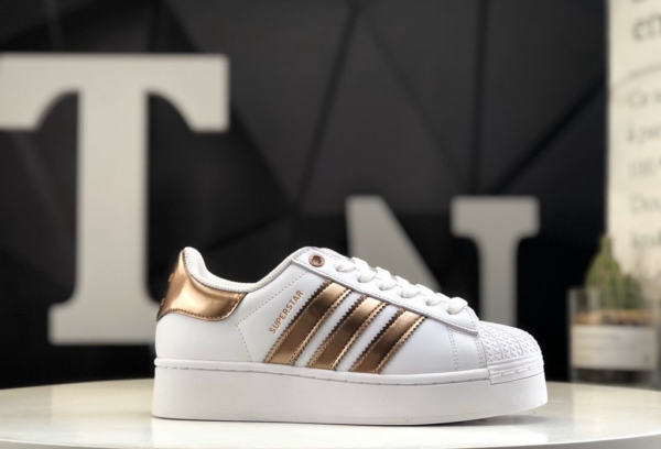 Giày Adidas Superstar 'Metalic Gold' FX4273 - Ảnh 5