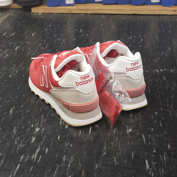 Giày New Balance 574 'Red White' WL574TAD - Ảnh 4