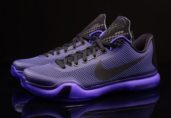 Giày Nike Kobe 10 Blackout 705317-005 - Ảnh 2