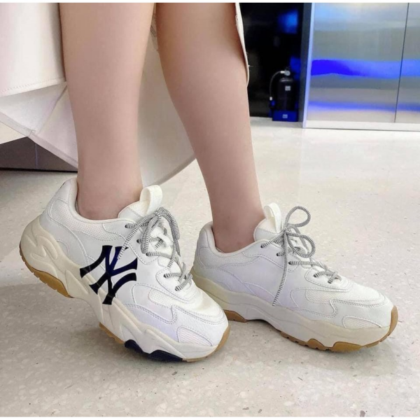 Giày MLB Big Ball Chunky Lite NY 'Beige' 32SHC3111-50W - Ảnh 3