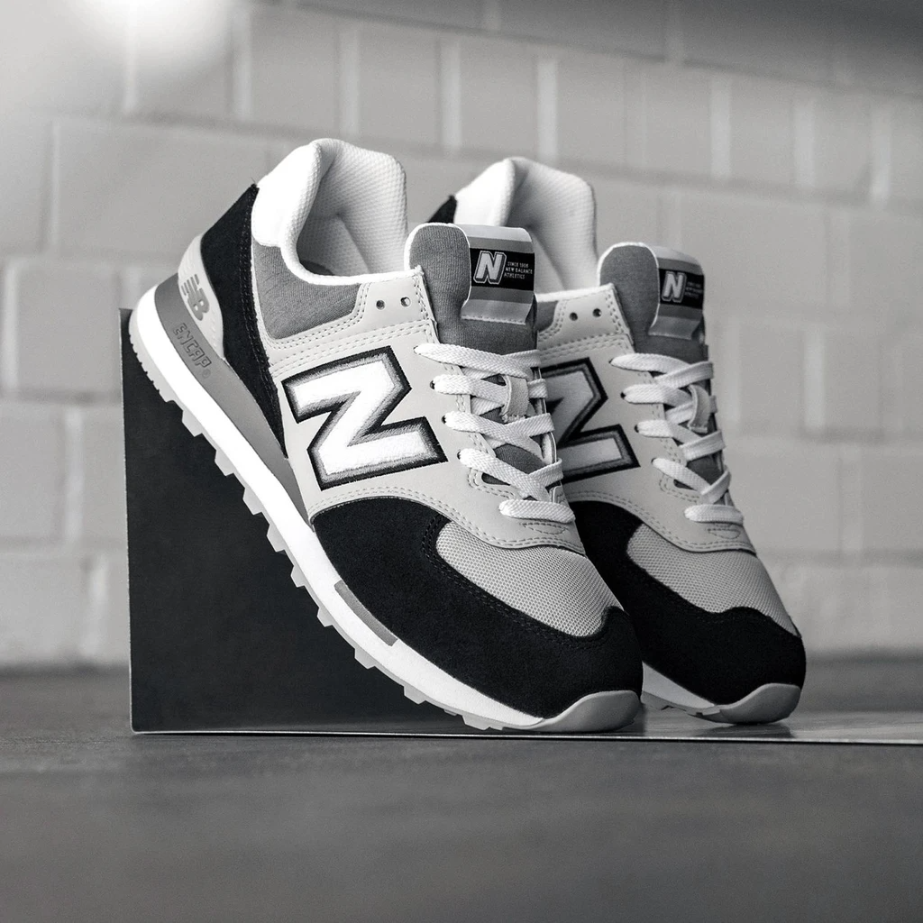 Giày New Balance 574 'Black White' ML574NLC - Ảnh 3
