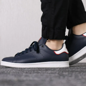Giay Adidas Stan Smith 'Collegiate Navy Scarlet' B37912