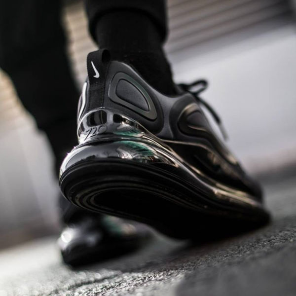Giày Nike Air Max 720 GS 'Total Eclipse' AQ3196-001 - Ảnh 2