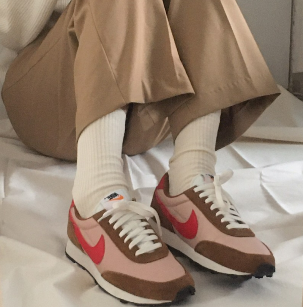 Giày Nike Daybreak Shimmer University Red Lite British Tan CV2179-262 - Ảnh 3