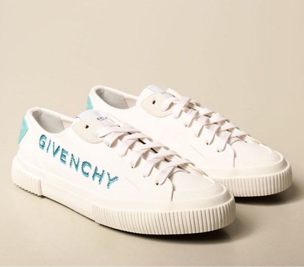 Giày Givenchy Sneakers In Leather With Logo BE000PE0SP-128 - Ảnh 4