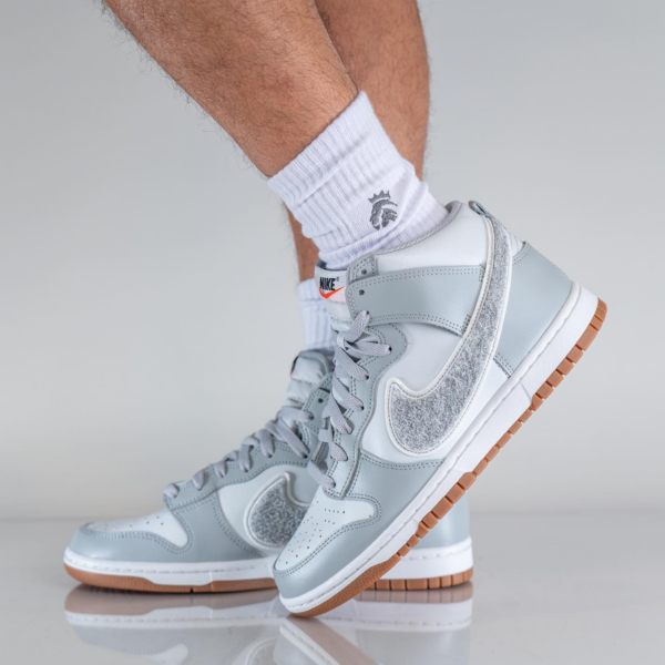 Giày Nike Dunk High Retro 'Light Smoke Grey' DR8805-003 - Ảnh 4