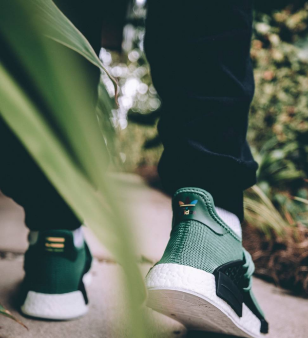 Giày Adidas Pharrell x NMD Human Race 'Green' BB0620 - Ảnh 3