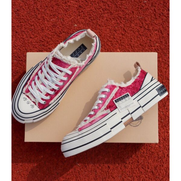 Giày xVESSEL G.O.P Lows Corduroy Red S21X015R - Ảnh 2