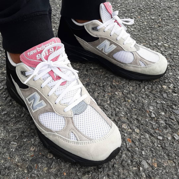 Giày New Balance 991.9 Made In UK 'Grey Pink' M9919FR - Ảnh 3
