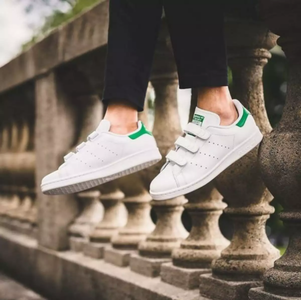 Giày Adidas Stan Smith CF J S82702 - Ảnh 4