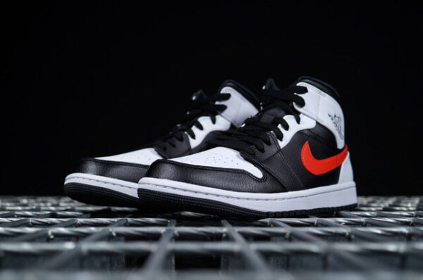 Giày Nike Air Jordan 1 Mid 'Chile Red' 554724-075 - Ảnh 12