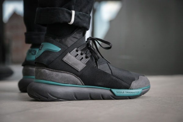 Giày Adidas Y3 Qasa 'Black Teal' BB4735 - Ảnh 2