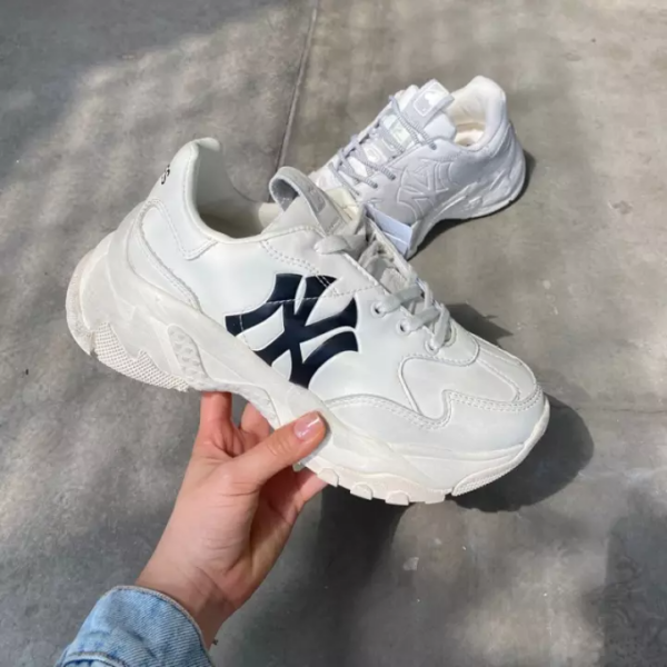 Giày MLB Bigball Chunky A Newyork Yankee 'White' 32SHC1011-50B - Ảnh 6