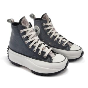 Alternative view of Giày Converse Run Star Hike Snakeskin Blue White Black 173081C