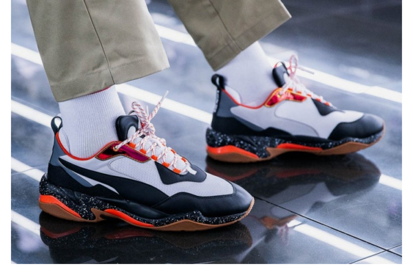 Giày Puma Thunder Electric Jr 'Mandarine Red' 368461-01 - Ảnh 3