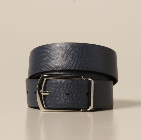 Thắt Lưng Prada Reversible Saffiano Leather Belt 2CC468-053-​​F0RD7 - Ảnh 2