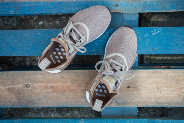 Giày Adidas NMD R1 "Raw Gold" B79760 - Ảnh 6
