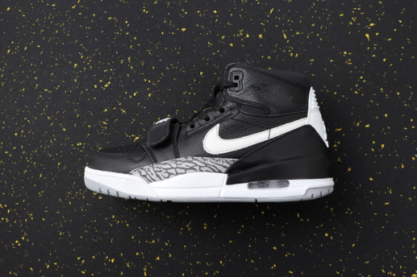 Giày Nike Jordan Legacy 312 'Black Cement' AV3922-001 - Ảnh 8