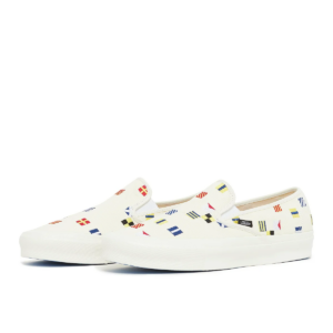 Giay Vans OG Style 48 LX Maritime 'White Cream' VN0A4UVFAR9