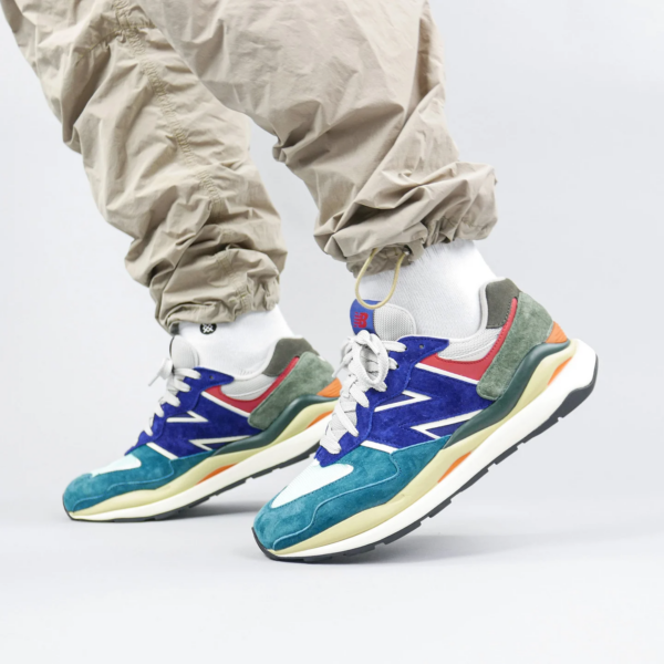 Giày New Balance 5740 'Light Cliff Grey Multi' M5740FY1 - Ảnh 2