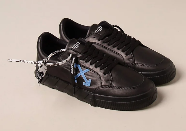 Giày Off-White Vulc Sneaker Low 'Black Blue' OMIA085R21LEA001-1045 - Ảnh 3