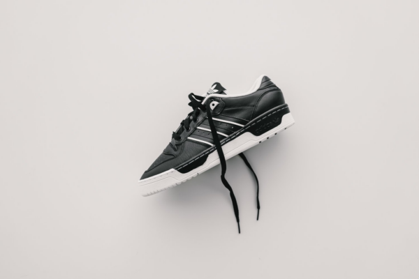 Giày Adidas Rivalry Low Core Black Cloud White EE4655 - Ảnh 4
