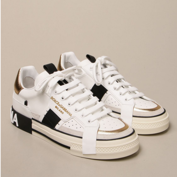 Giày Dolce & Gabbana Calfskin 2.0 Custom White CS1863-AO222-8B996 - Ảnh 4