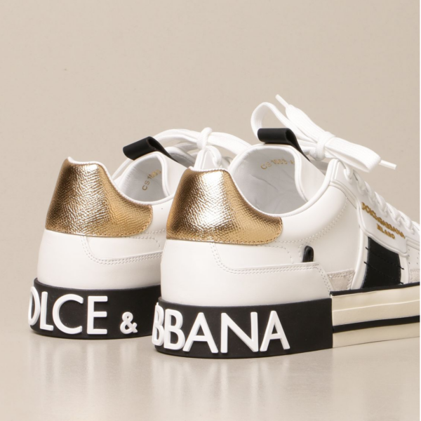 Giày Dolce & Gabbana Calfskin 2.0 Custom White CS1863-AO222-8B996 - Ảnh 3