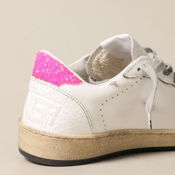 Giày Golden Goose Ballstar White Pink GWF00117-F001034-10475 - Ảnh 4