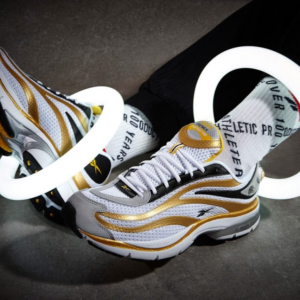 Alternative view of Giày Reebok Premier Pump Paris 'Gold Metallic' FX4071