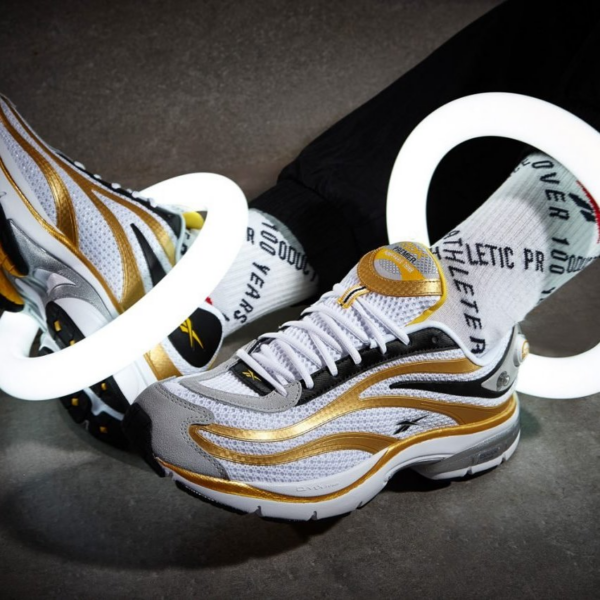 Giày Reebok Premier Pump Paris 'Gold Metallic' FX4071 - Ảnh 2