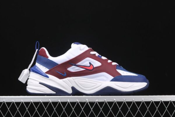 Giày Nike M2K Tekno 'White Bright Crimson' AV4789-107 - Ảnh 6
