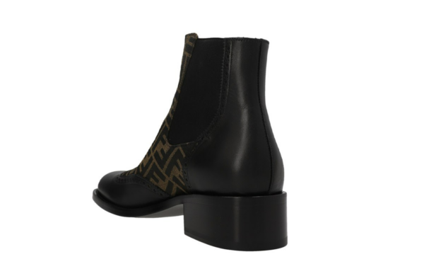 Giày Fendi Ankle Boots 'Black' 7U1558AJZHF0HEB - Ảnh 6