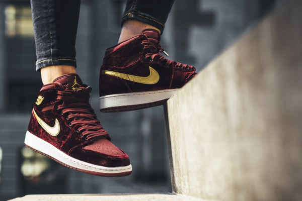Giày Nike Air Jordan 1 Heiress GG 'Velvet' 832596-640 - Ảnh 6