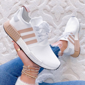 Alternative view of Giày Adidas Wmns NMD_R1 'White Ash Pearl' FV2475
