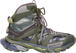 Giày Balenciaga Men's Track Hike Sneaker in Green 654867-W3CP7-3012